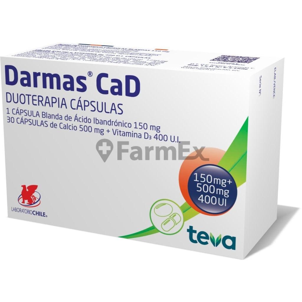 Darmas Cad Duoterapia Cápsulas (Lab. Chile) LABORATORIO CHILE